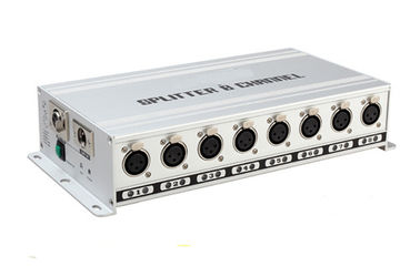 регулятор 10w 2KG 8CH света Dmx усилителя сигнала Splitter 8ch Dmx