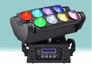 8 глаз 10w Rgbw 4 в 1 свете 14/18/42 ch Dmx 512 СИД Moving головном