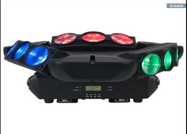 Головное освещение 9 луча спайдера DMX512 100w Moving возглавляет AC 110-240V 50-60HZ светов