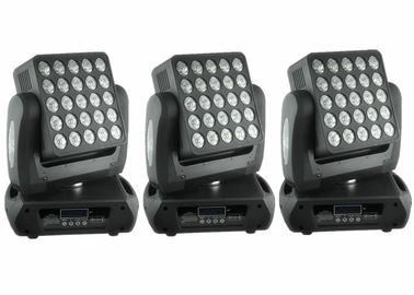 Покройте 1 КРИ высокого люмена квартиры 25 x 12w американский, цвет RGBW смешивая DJ света/квадрата СИД света Moving головной Moving головные