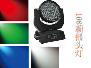 Высокие головки люмена 108pcs Moving освещают праздник театра концерта DMX RGBW