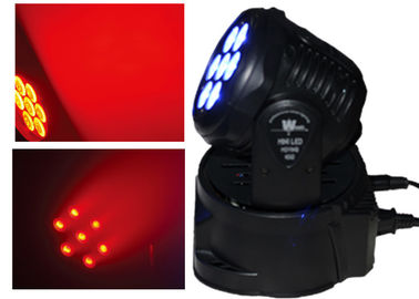 головки праздника этапа 80W 7pcs RGBW Moving освещают угол пучка 10 градусов