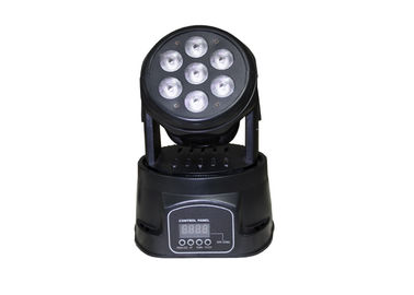 головки праздника этапа 80W 7pcs RGBW Moving освещают угол пучка 10 градусов