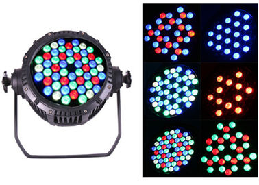 Профессиональный этап 54pcs освещая водоустойчивое RGBW 162W 110-240V