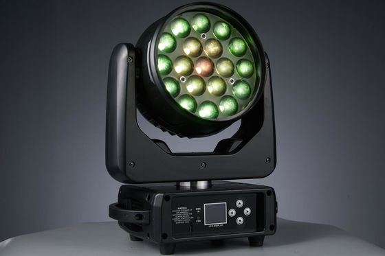 19LEDs Zoom LED Движущийся фонарь для ночного клуба Концерт музыкальная вечеринка