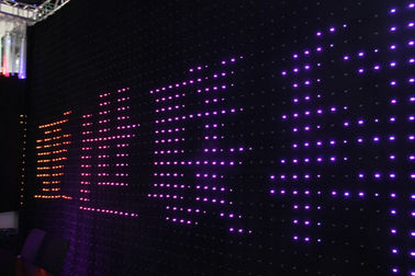 Пожаробезопасная ткань Rgb 3 бархата в 1 вела фон занавеса зрения одушевленност этапа крытый/напольный