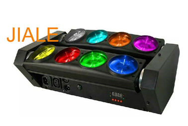 DMX512 RGBW 4in1 8 Eyes свет СИД луча спайдера Moving головной/вращая свет этапа