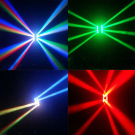 DMX512 RGBW 4in1 8 Eyes свет СИД луча спайдера Moving головной/вращая свет этапа