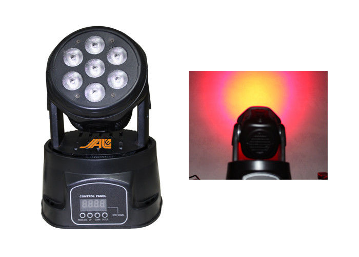 7pcs 10w Rgbw 4 в 1 Moving головке вело света диско освещения этапа