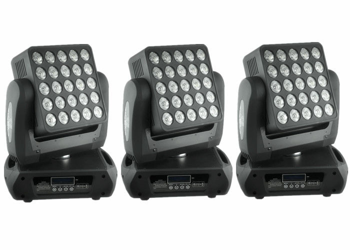 Покройте 1 КРИ высокого люмена квартиры 25 x 12w американский, цвет RGBW смешивая DJ света/квадрата СИД света Moving головной Moving головные