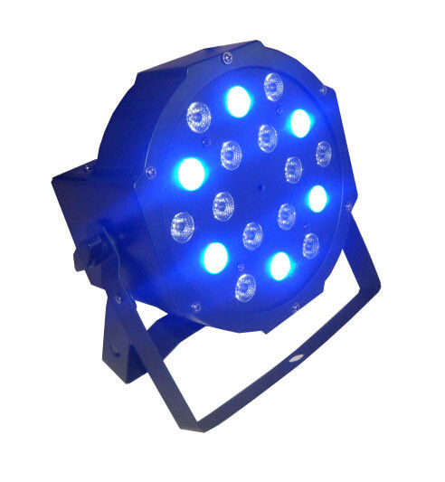 18 x 3w RGB вели плоский свет равенства/света водить 7CH DMX Dj этапа равенства 64 крытые