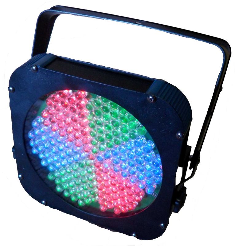 Красное зеленое голубое плоское равенство СИД может света тонкие DMX Dj Par 64 для концерта/театра