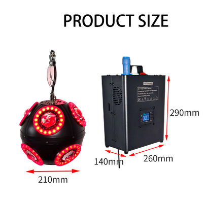 3м DMX Винч RGB открытый шар LED кинетический шар